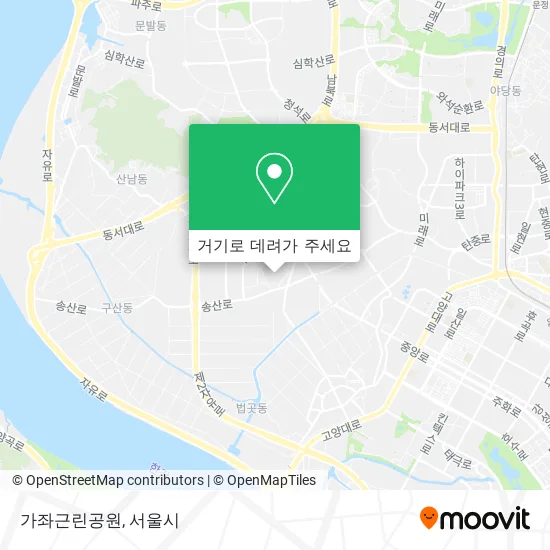 가좌근린공원 지도