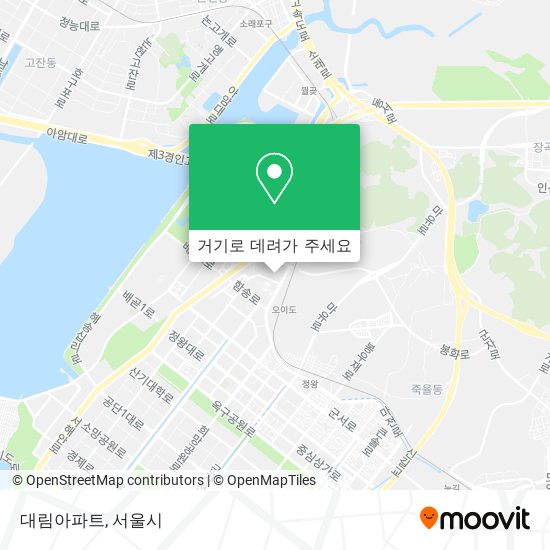 대림아파트 지도