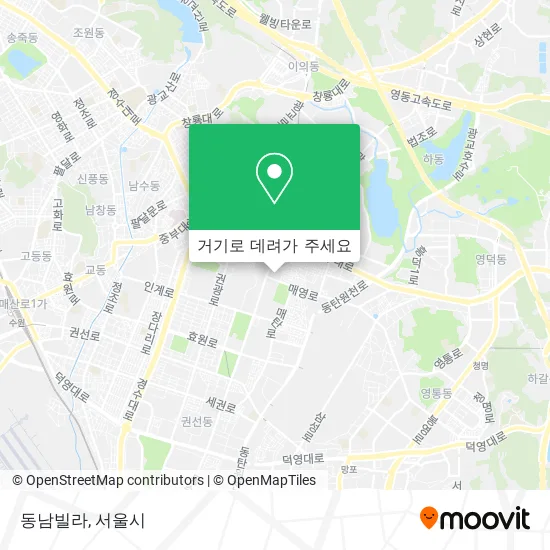 동남빌라 지도