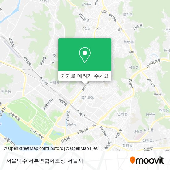 서울탁주 서부연합제조장 지도