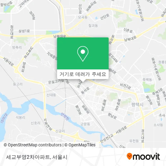 세교부영2차아파트 지도