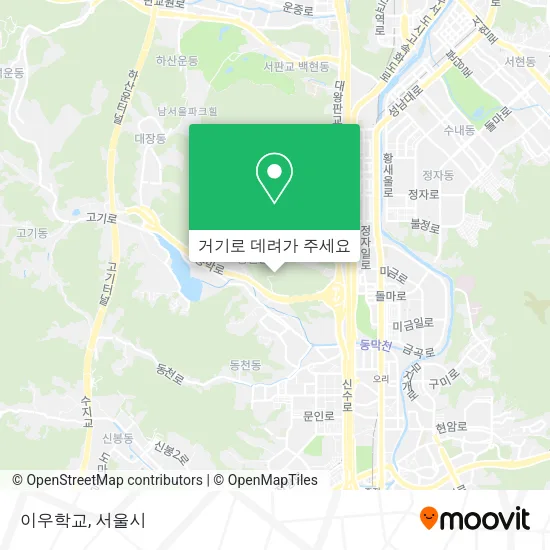 이우학교 지도