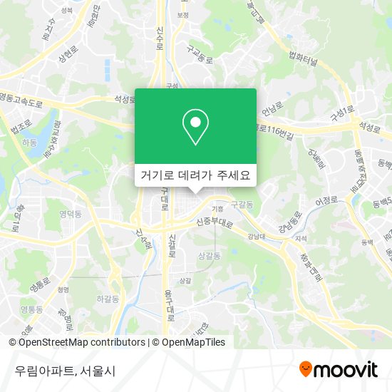 우림아파트 지도