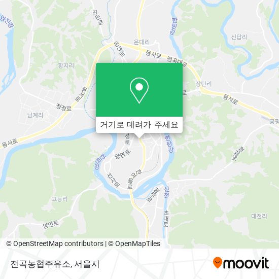 전곡농협주유소 지도