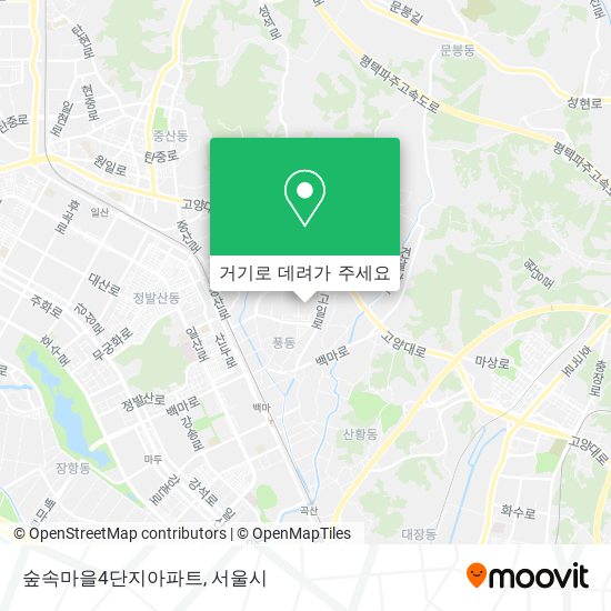 숲속마을4단지아파트 지도