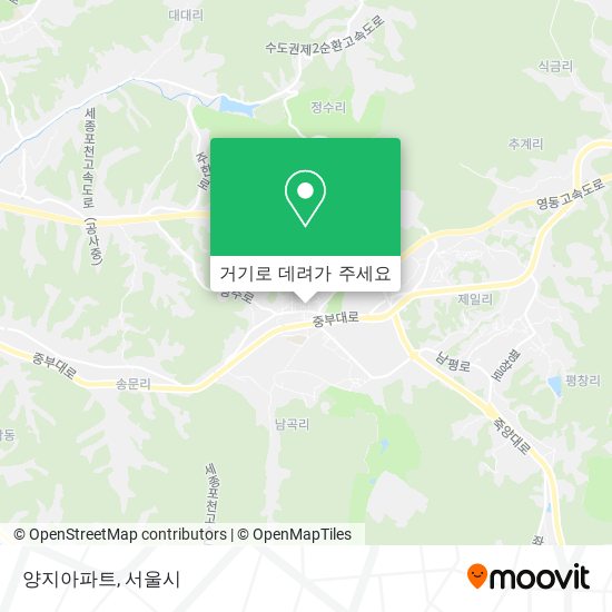 양지아파트 지도