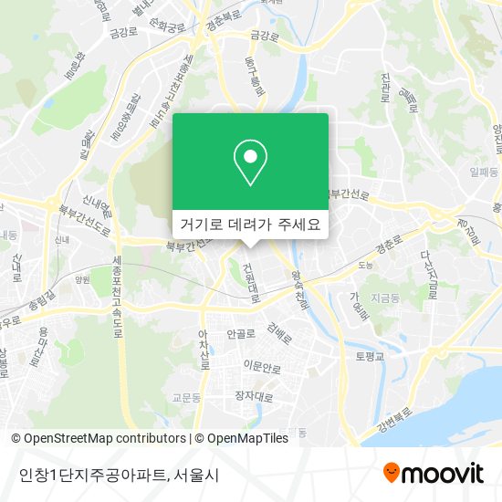 인창1단지주공아파트 지도