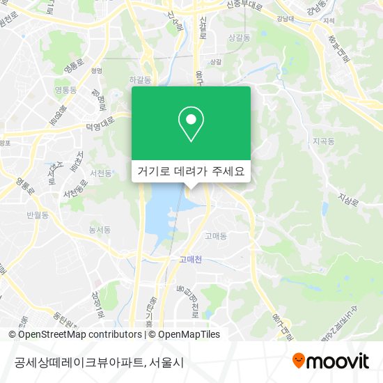 공세상떼레이크뷰아파트 지도