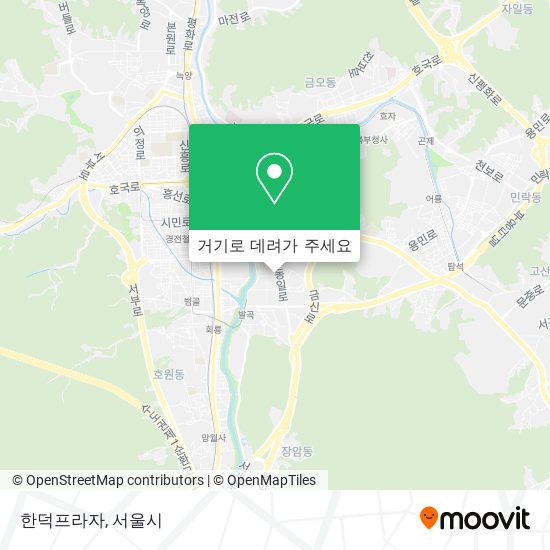 한덕프라자 지도