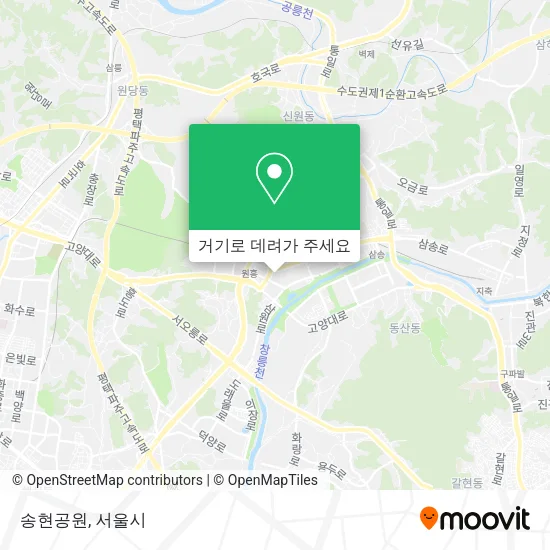 송현공원 지도