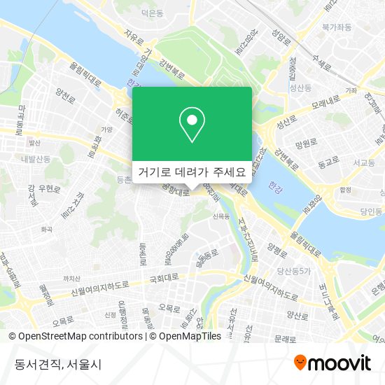 동서견직 지도