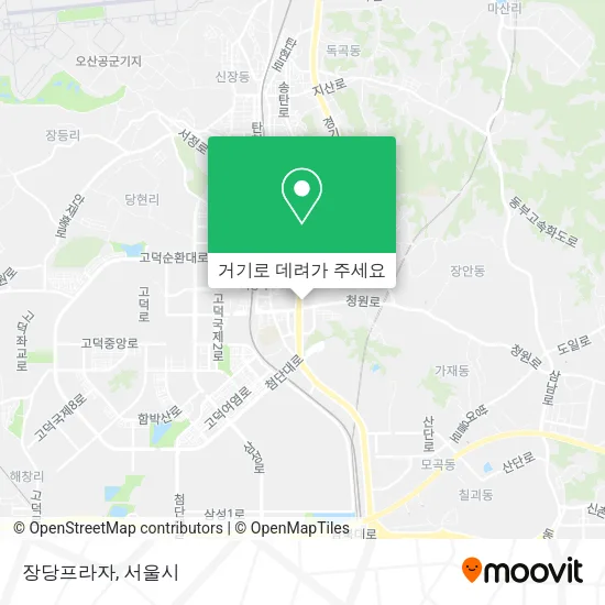 장당프라자 지도