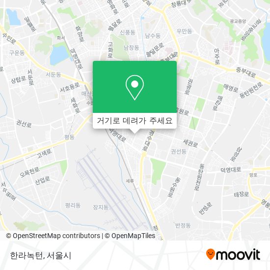 한라녹턴 지도