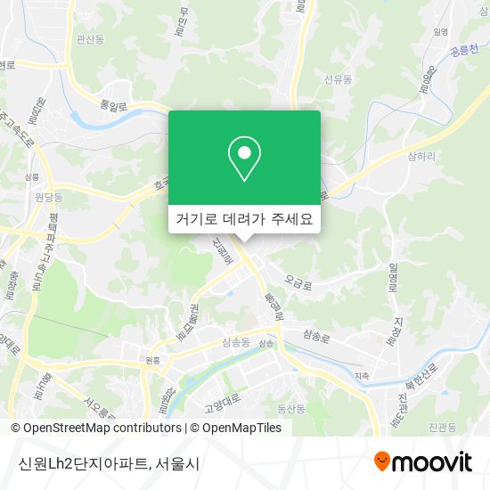 신원Lh2단지아파트 지도