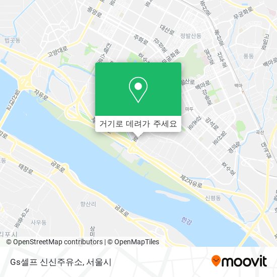 Gs셀프 신신주유소 지도