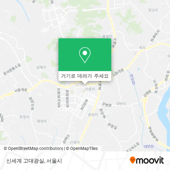 신세계 고대광실 지도