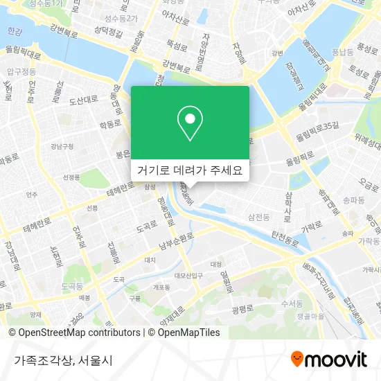 가족조각상 지도