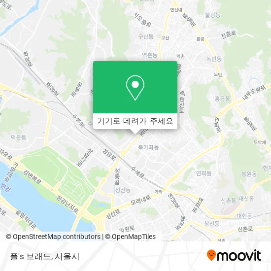 폴's 브래드 지도