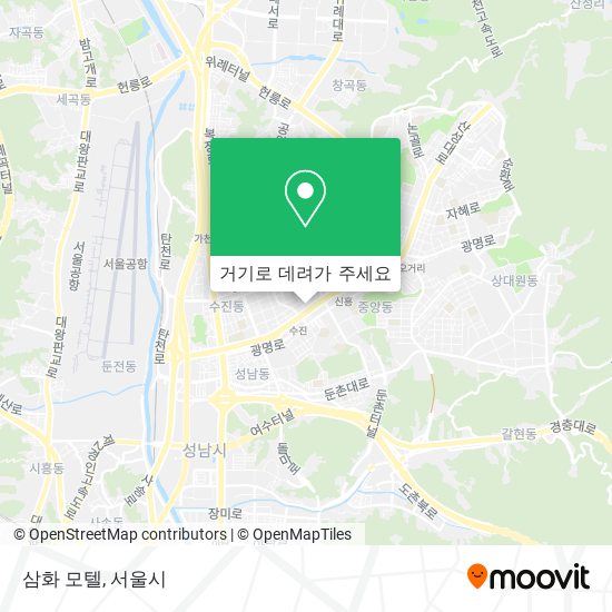 삼화 모텔 지도