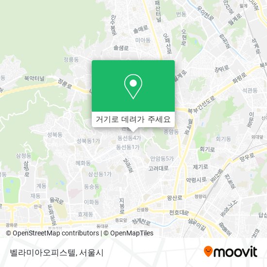 벨라미아오피스텔 지도