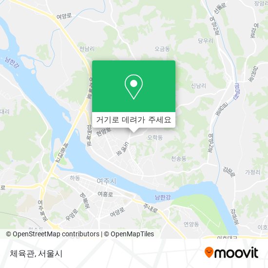 체육관 지도