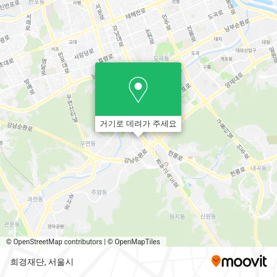 희경재단 지도