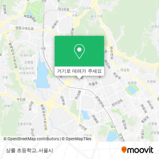 상률 초등학교 지도