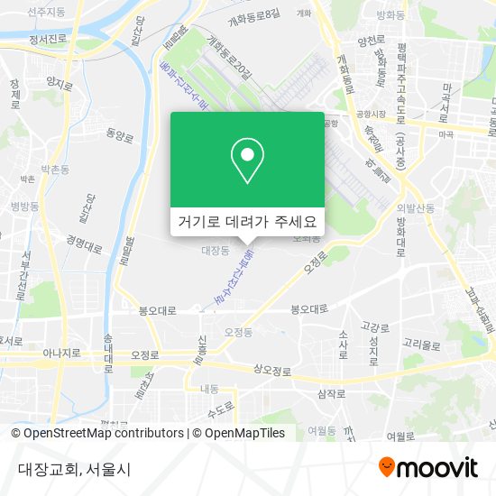 대장교회 지도