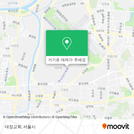 대장교회 지도
