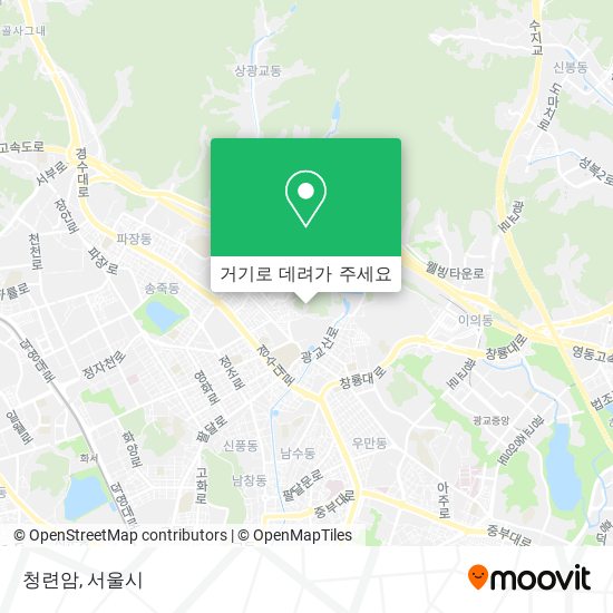 청련암 지도