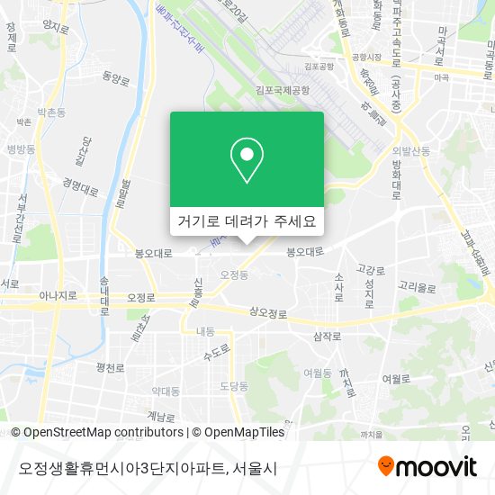 오정생활휴먼시아3단지아파트 지도