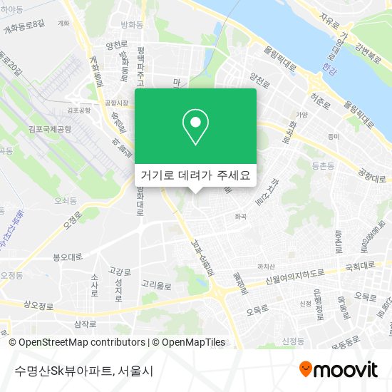 수명산Sk뷰아파트 지도