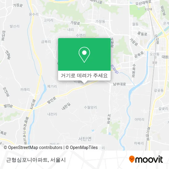 근형심포니아파트 지도