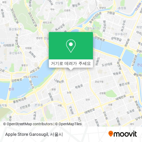 Apple Store Garosugil 지도