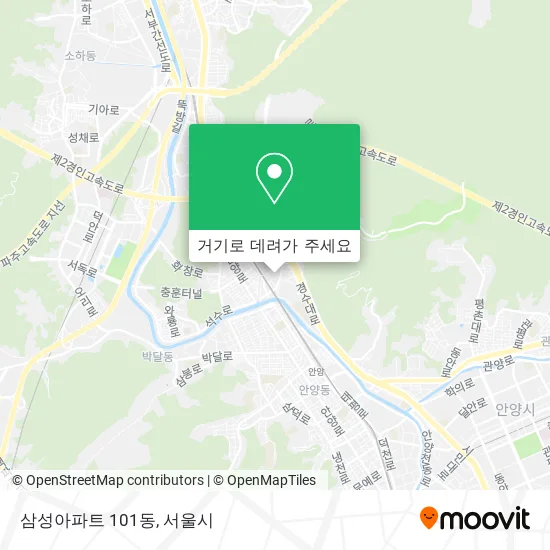 삼성아파트 101동 지도