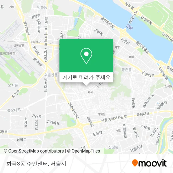 화곡3동 주민센터 지도