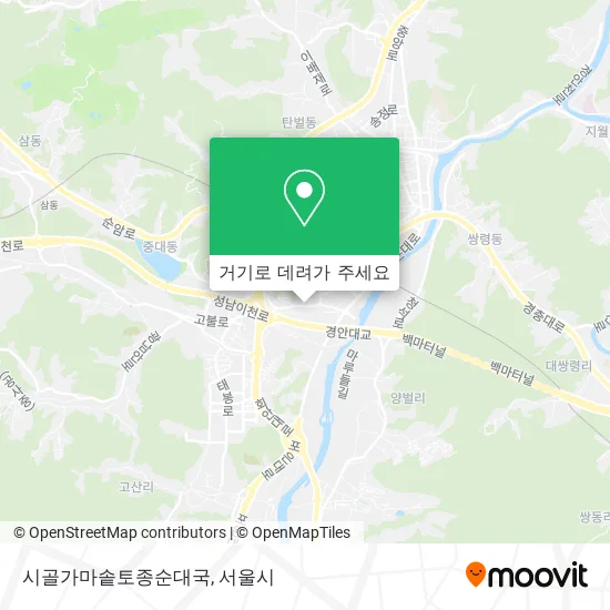 시골가마솥토종순대국 지도