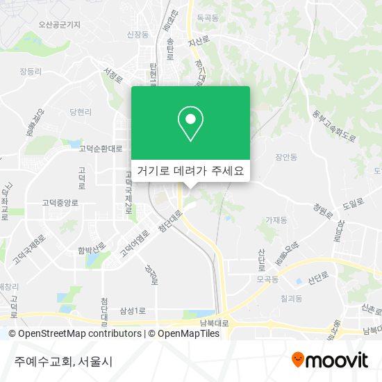 주예수교회 지도