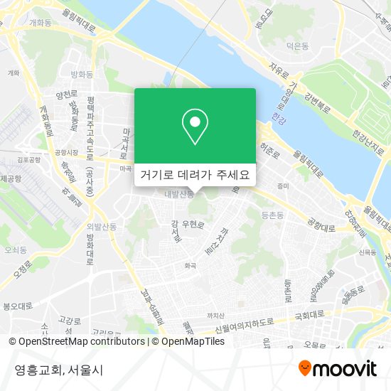 영흥교회 지도