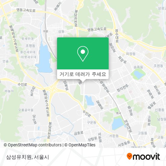 삼성유치원 지도