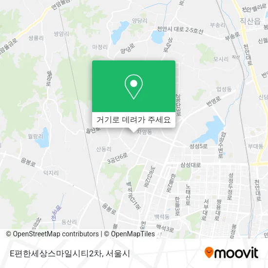 E편한세상스마일시티2차 지도