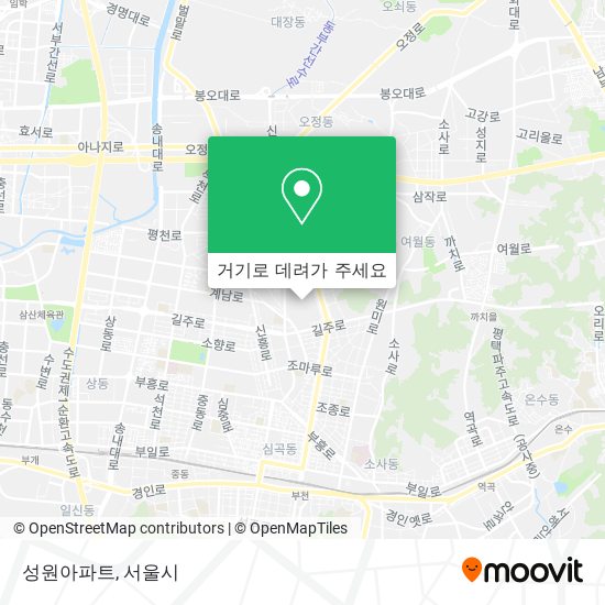 성원아파트 지도