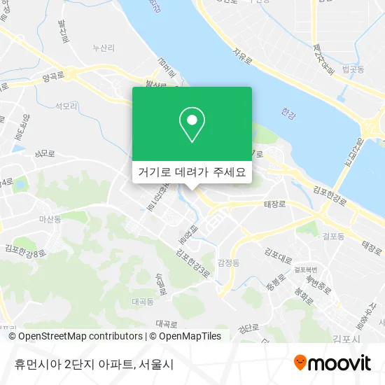 휴먼시아 2단지 아파트 지도