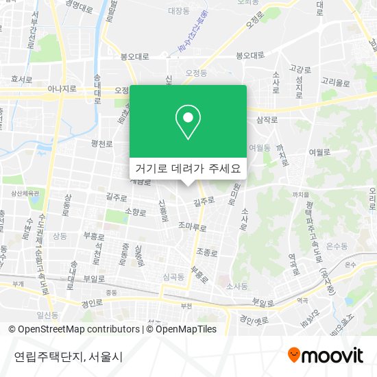 연립주택단지 지도