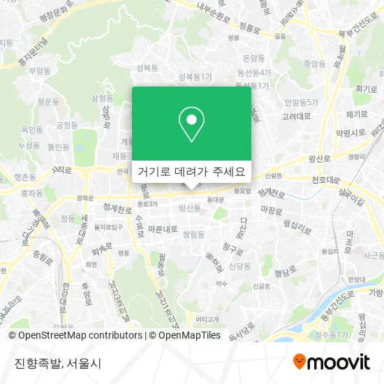 진향족발 지도