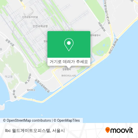 Ibc 월드게이트오피스텔 지도