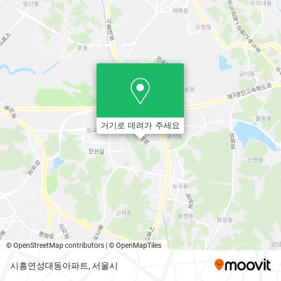 시흥연성대동아파트 지도
