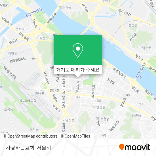 사랑하는교회 지도