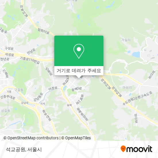 석교공원 지도