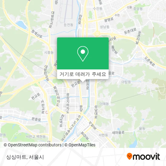 싱싱마트 지도